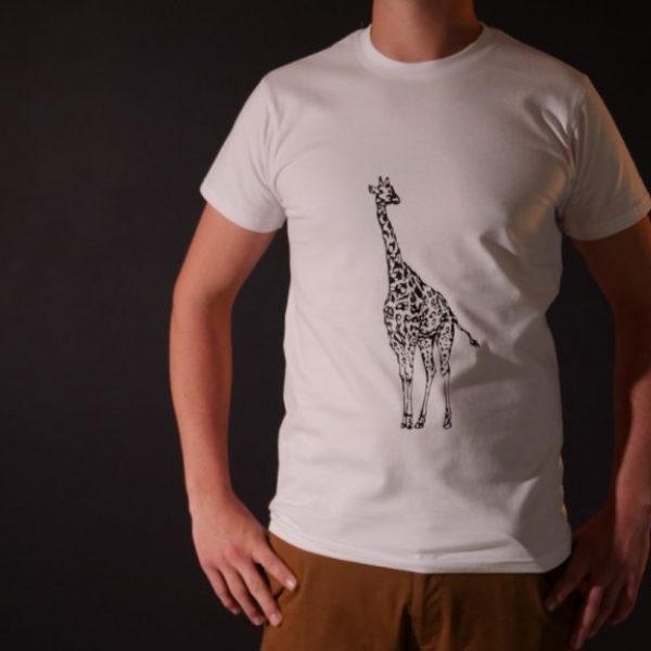 T-shirt giraf man